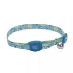 Coastal Magnetic Collar para Gatos - Teal Peacock