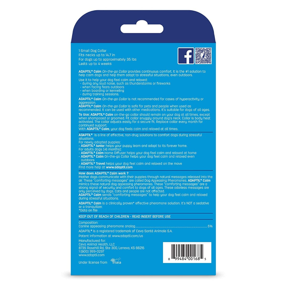 Collar Adaptil para Perros