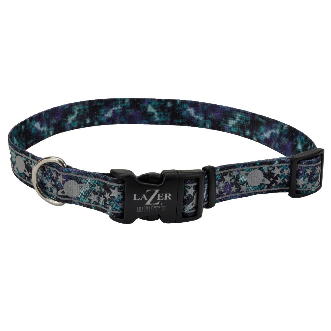 Coastal Lazer Brite Collar Galaxy para Perros - L