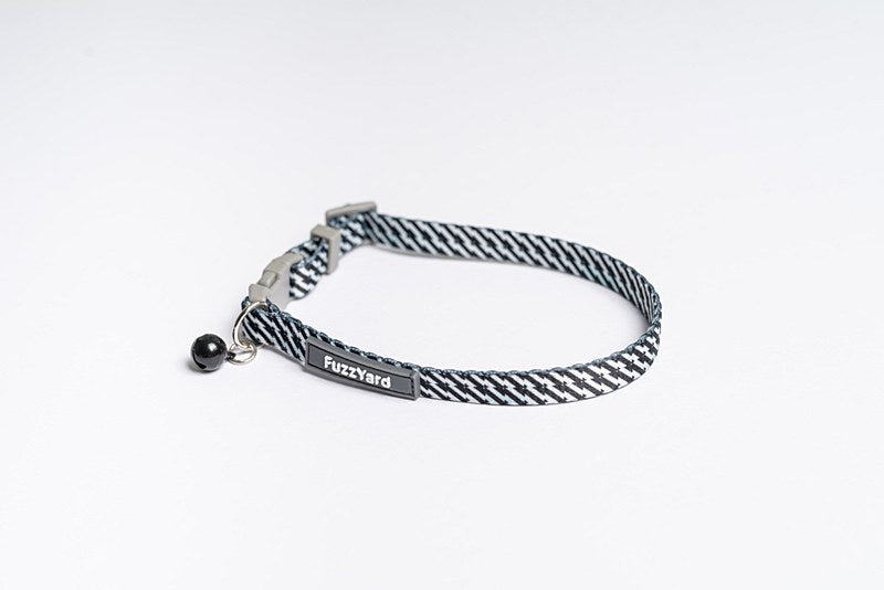 Collar para Gatos Tabbytooh Black/White Fuzzyard 