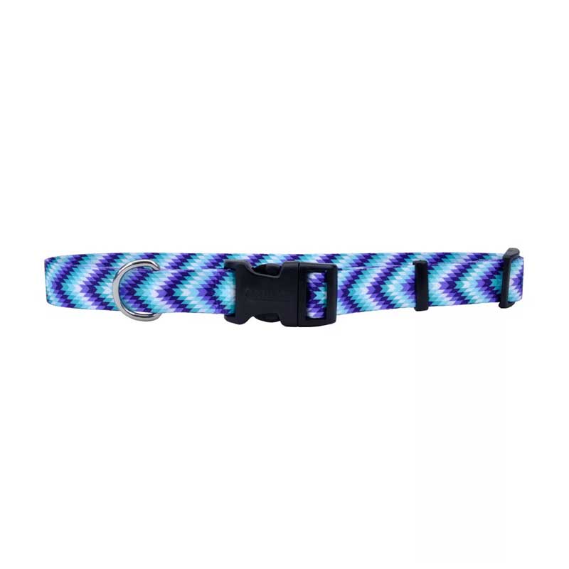 Coastal Style Collar Purple Diamonds para Perros - XS