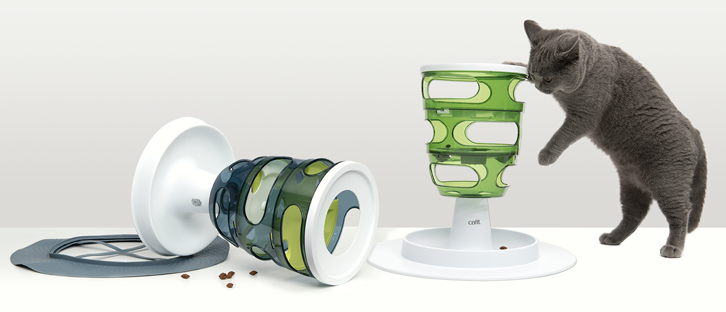 Comedero Interactivo "Food Tree" para Gatos