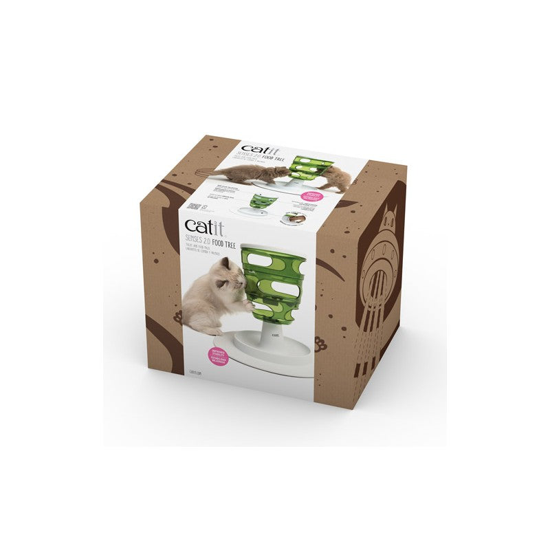 Comedero Interactivo "Food Tree" para Gatos