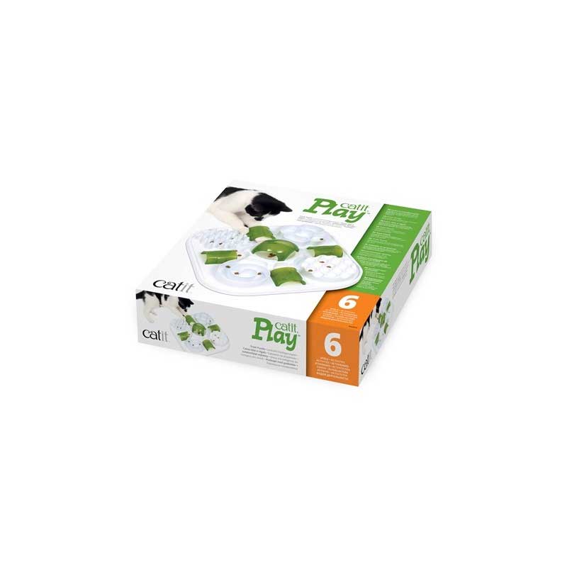 Comedero Interactivo Play Treat Puzzle para Gatos