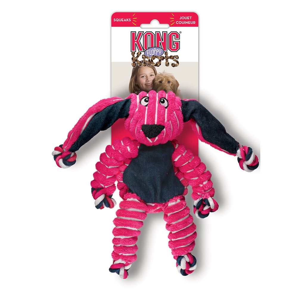 Peluche "Floppy Knots" Conejo Kong - M/L