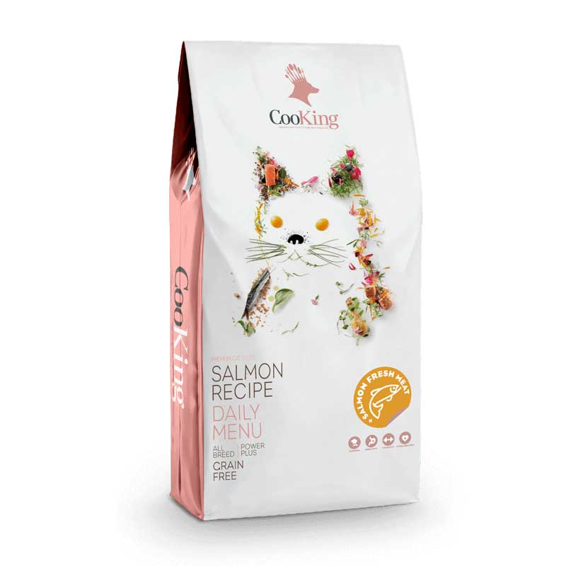 Cooking Salmón para Gatos - 8 Kg