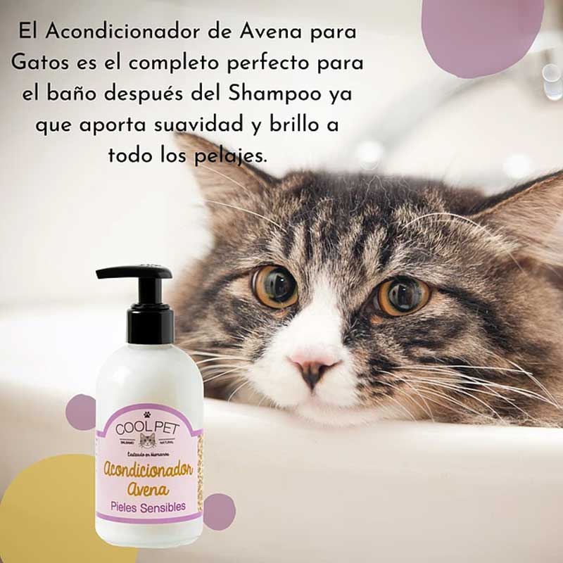 Cool Pet Acondicionador de Avena para Gatos 250 ml