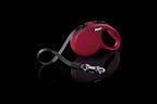 Flexi Correa Extensible Cinta "New Classic"  - rosado / L