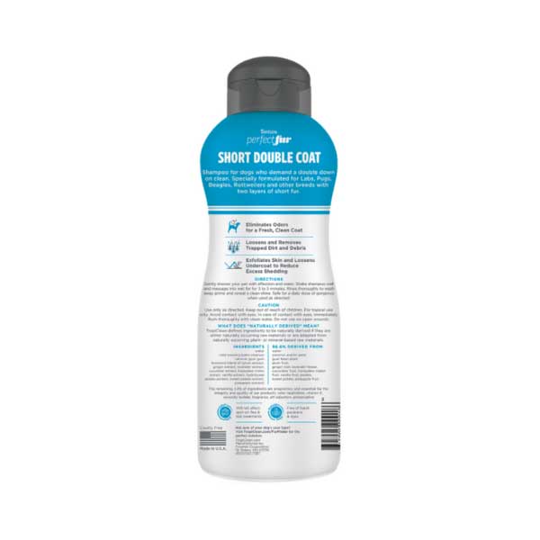 Tropiclean Perfectfur Shampoo Pelo Corto 473 ml