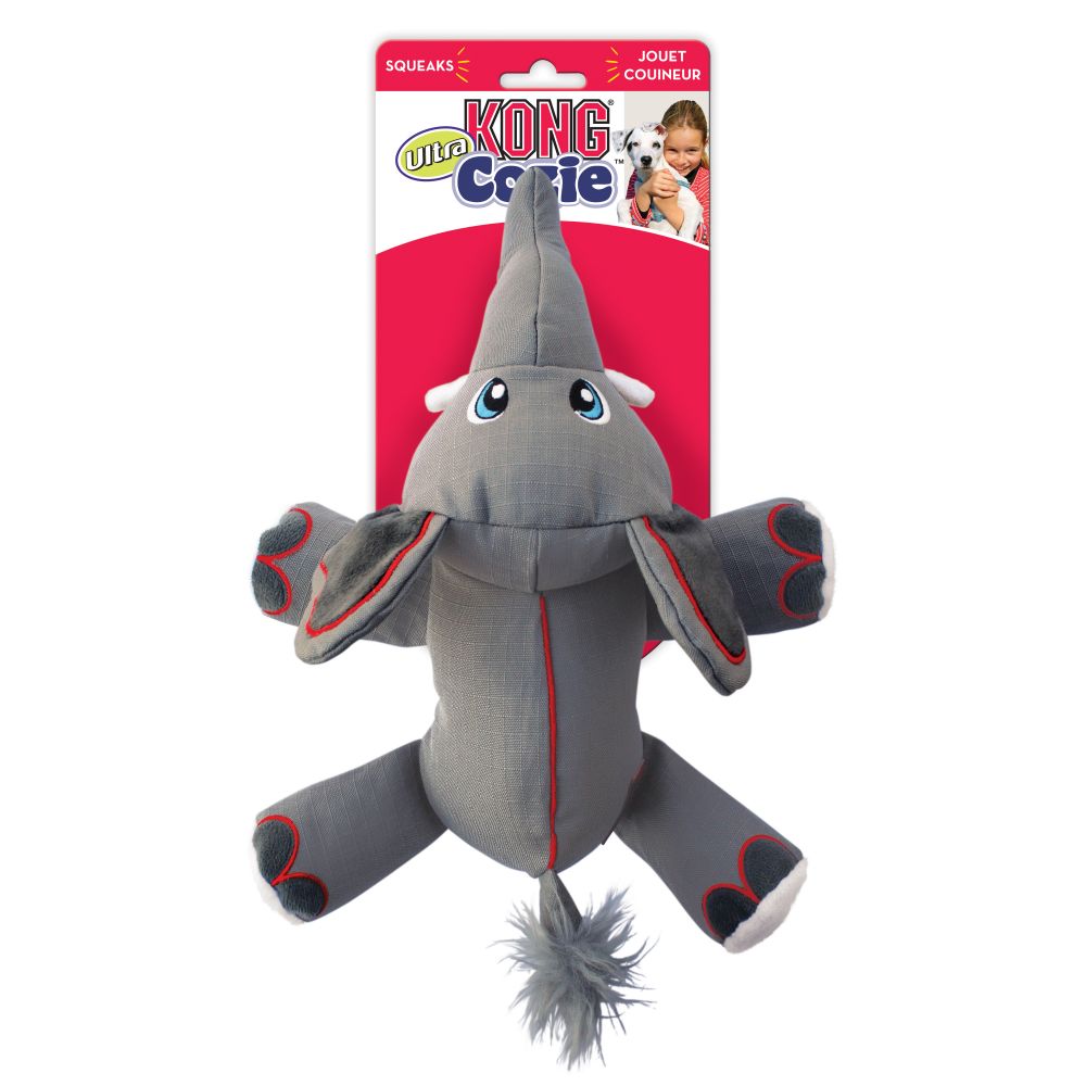 Peluche Cozie KONG Ultra Ella Elephant - L