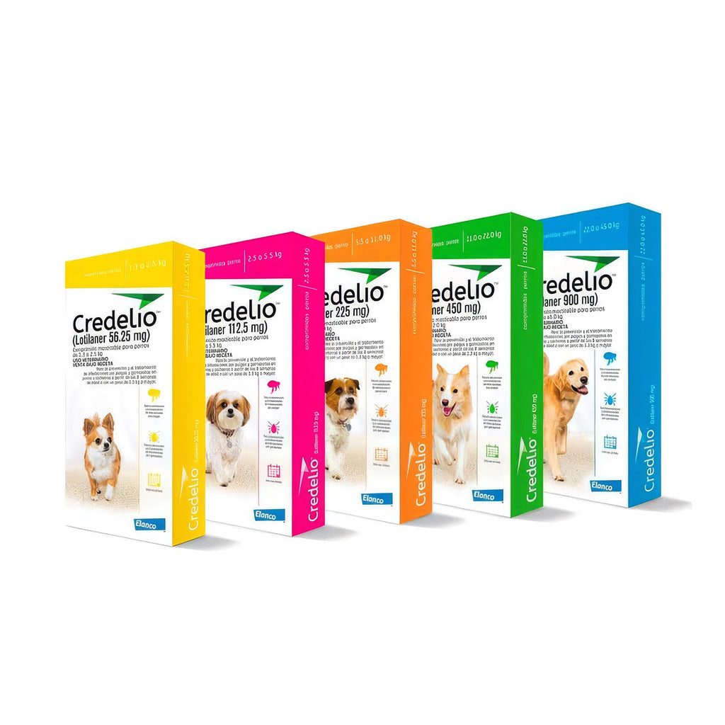 Credelio Antiparasitario Externo para Perros, comprimido masticable con lotilaner para perros.