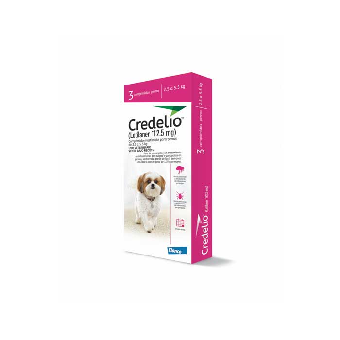 Credelio Antiparasitario Externo para Perros 3 Comprimidos - 22 a 45 Kg
