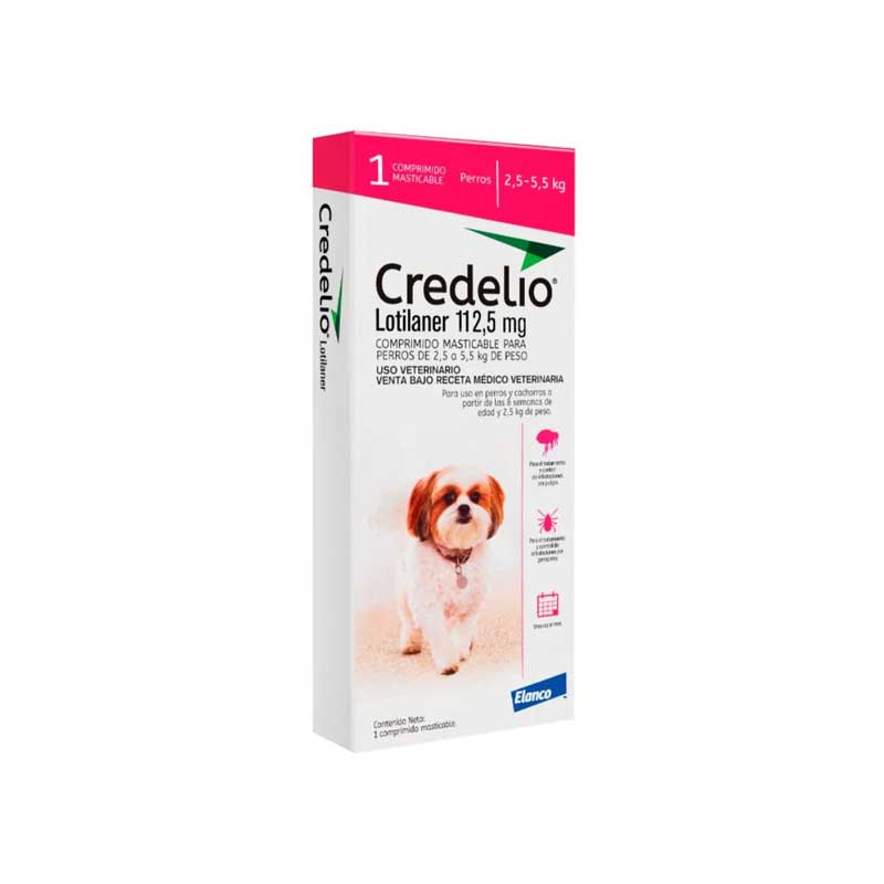 Credelio Antiparasitario Externo para Perros 1 Comprimido