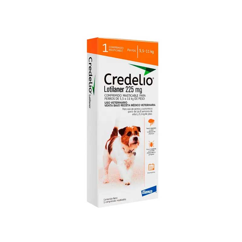Credelio Antiparasitario Externo para Perros 1 Comprimido - 11 a 22 Kg