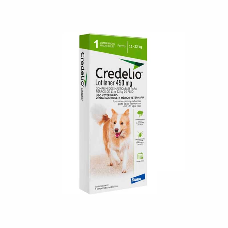 Credelio Antiparasitario Externo para Perros 1 Comprimido - 22 a 45 Kg