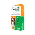 Credelio Plus Antiparasitario Externo para Perros, tableta masticable para perros de 5,5 Kg a 11 Kg con acción antiparasitaria.