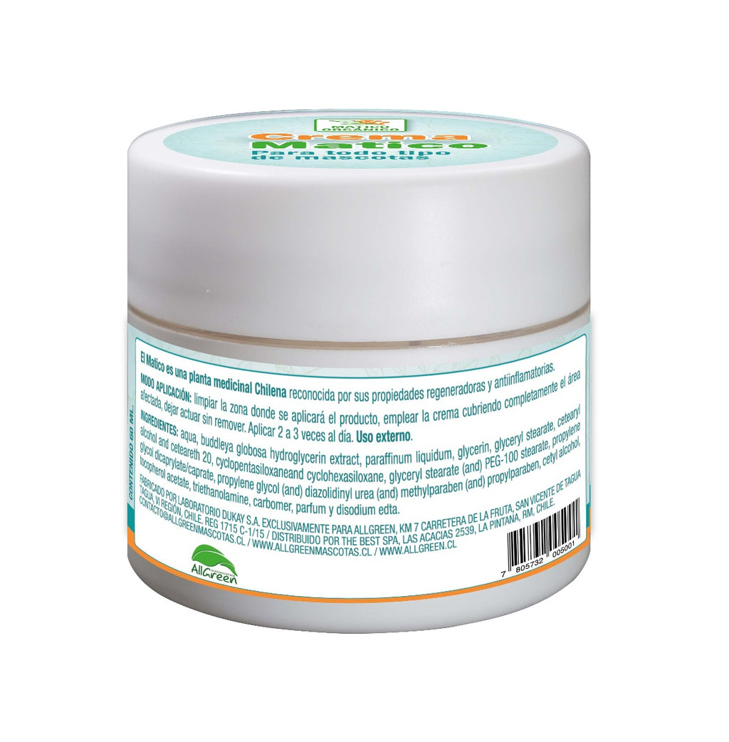 AllGreen Crema de Matico para Mascotas