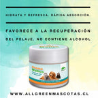 AllGreen Crema de Matico para Mascotas en envase blanco, crema orgánica para perros, gatos y hurones.