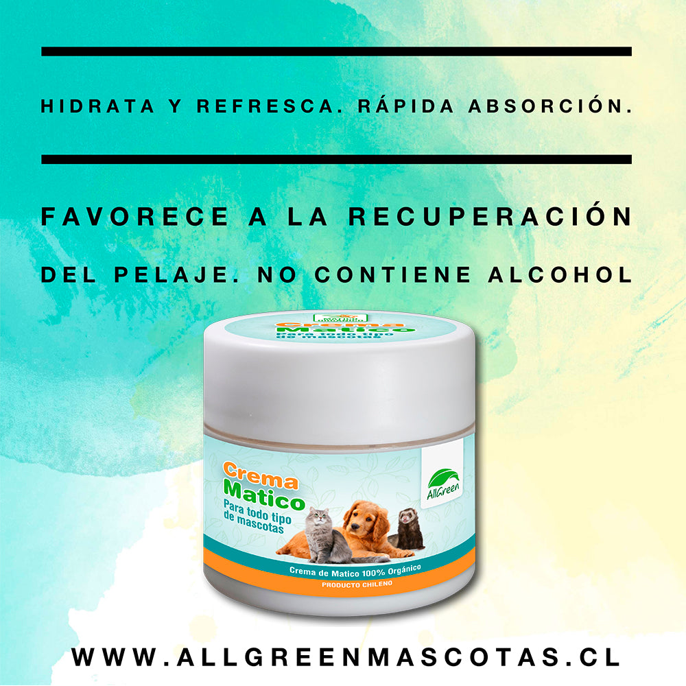 AllGreen Crema de Matico para Mascotas
