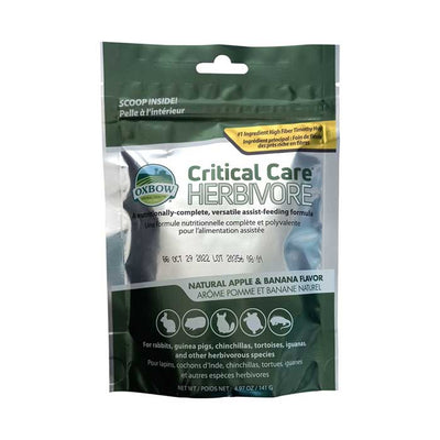 Alimento recuperación "Critical Care" Herbívoros Anís - 36 gr