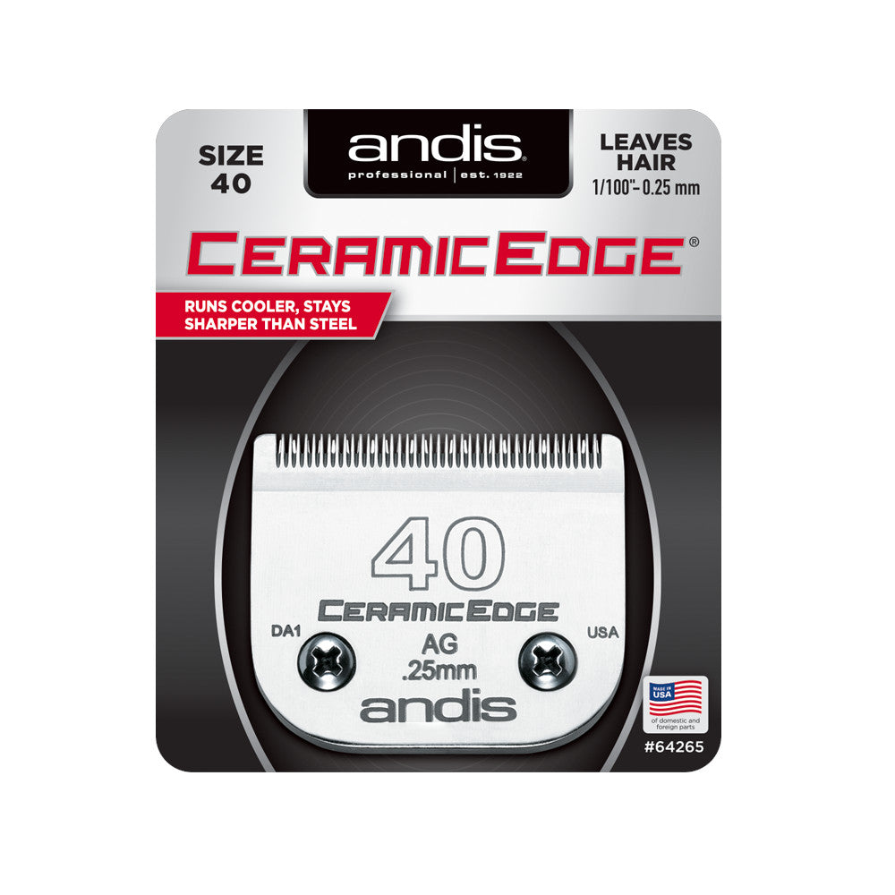 Cuchilla Desmontable Andis CeramicEdge Tamaño 40