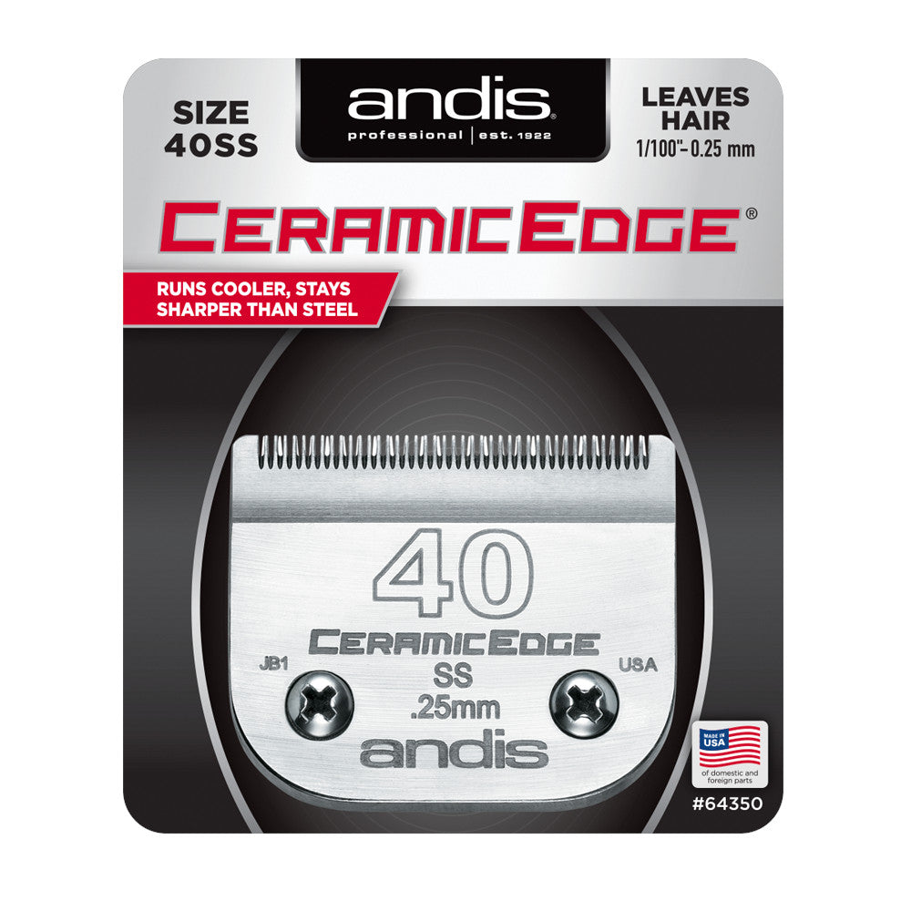 Cuchilla Desmontable Andis CeramicEdge Tamaño 40SS