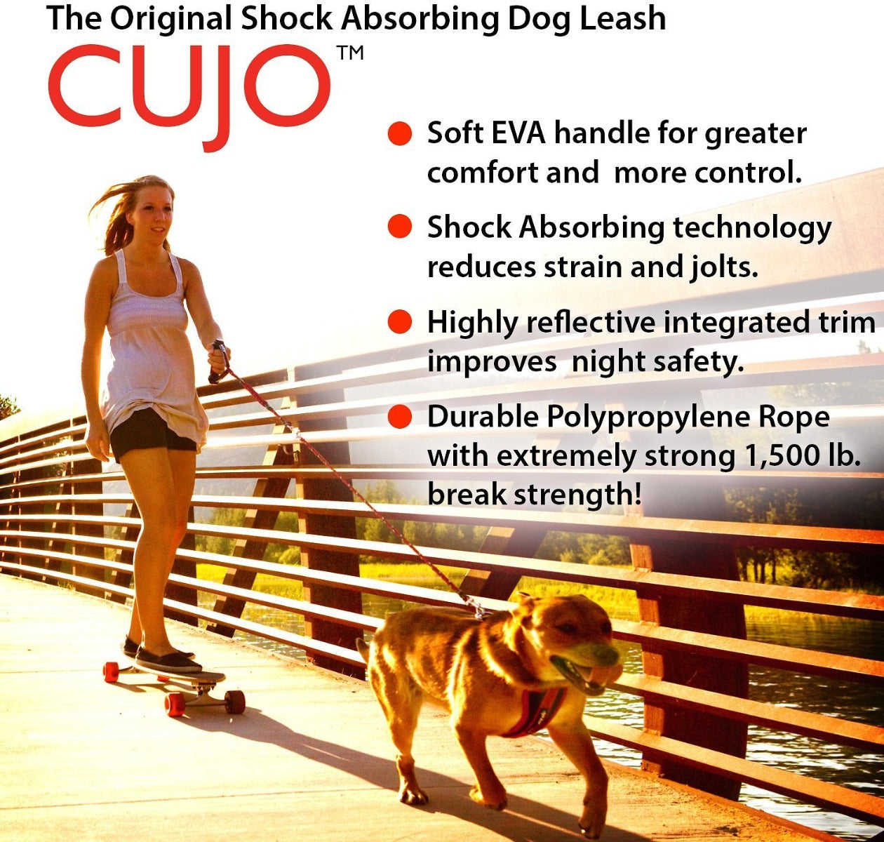 Correa CUJO™ 40" Absorción de Tirones EzyDog