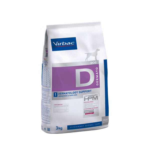Perro Dermatology Support Virbac HPM - 3 Kg
