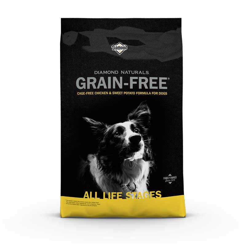 Diamond Naturals Grain-free Pollo y Papa Dulce para Perros
