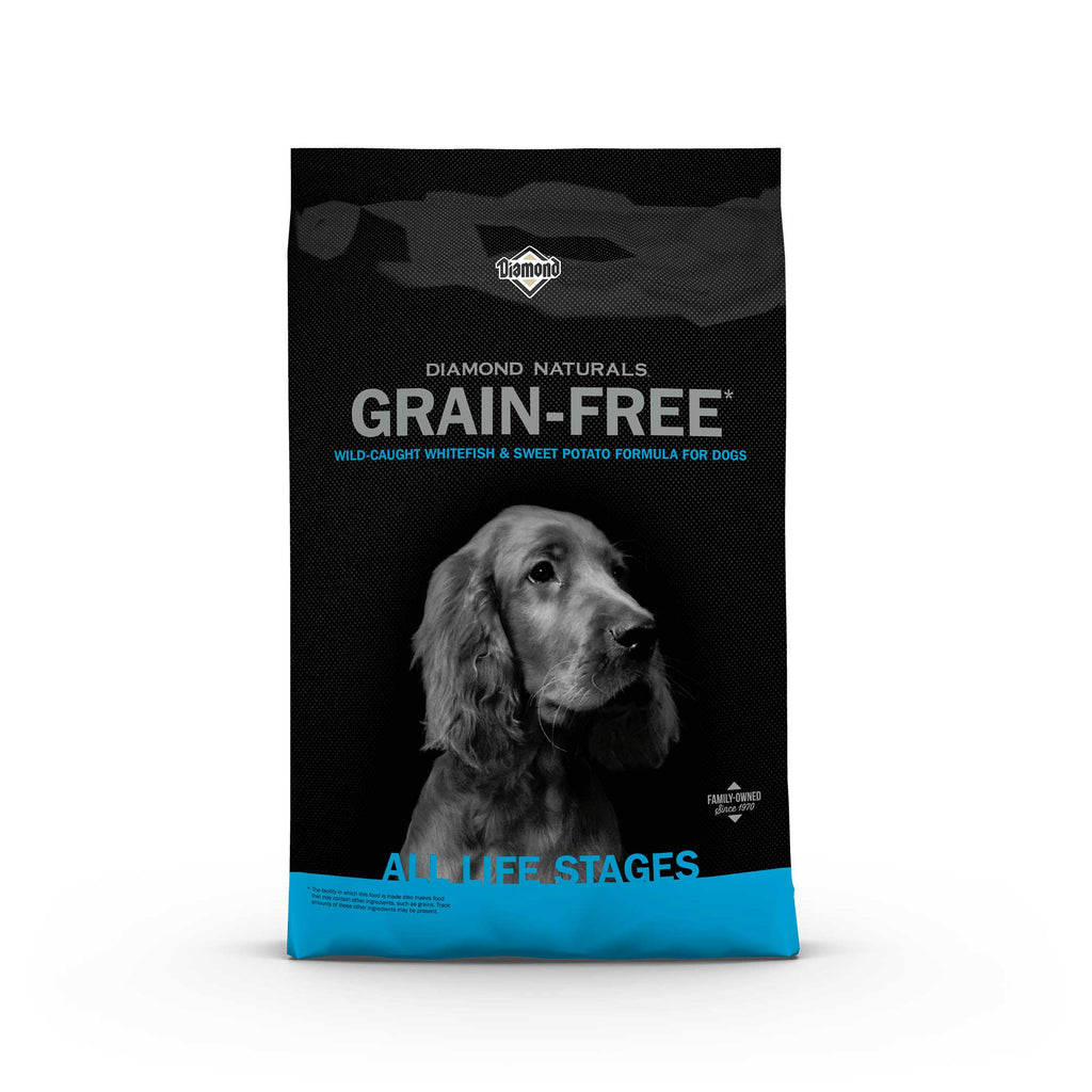 Diamond Naturals Grain-free Pescado Blanco y Papa Dulce para Perros - 6,35 Kg