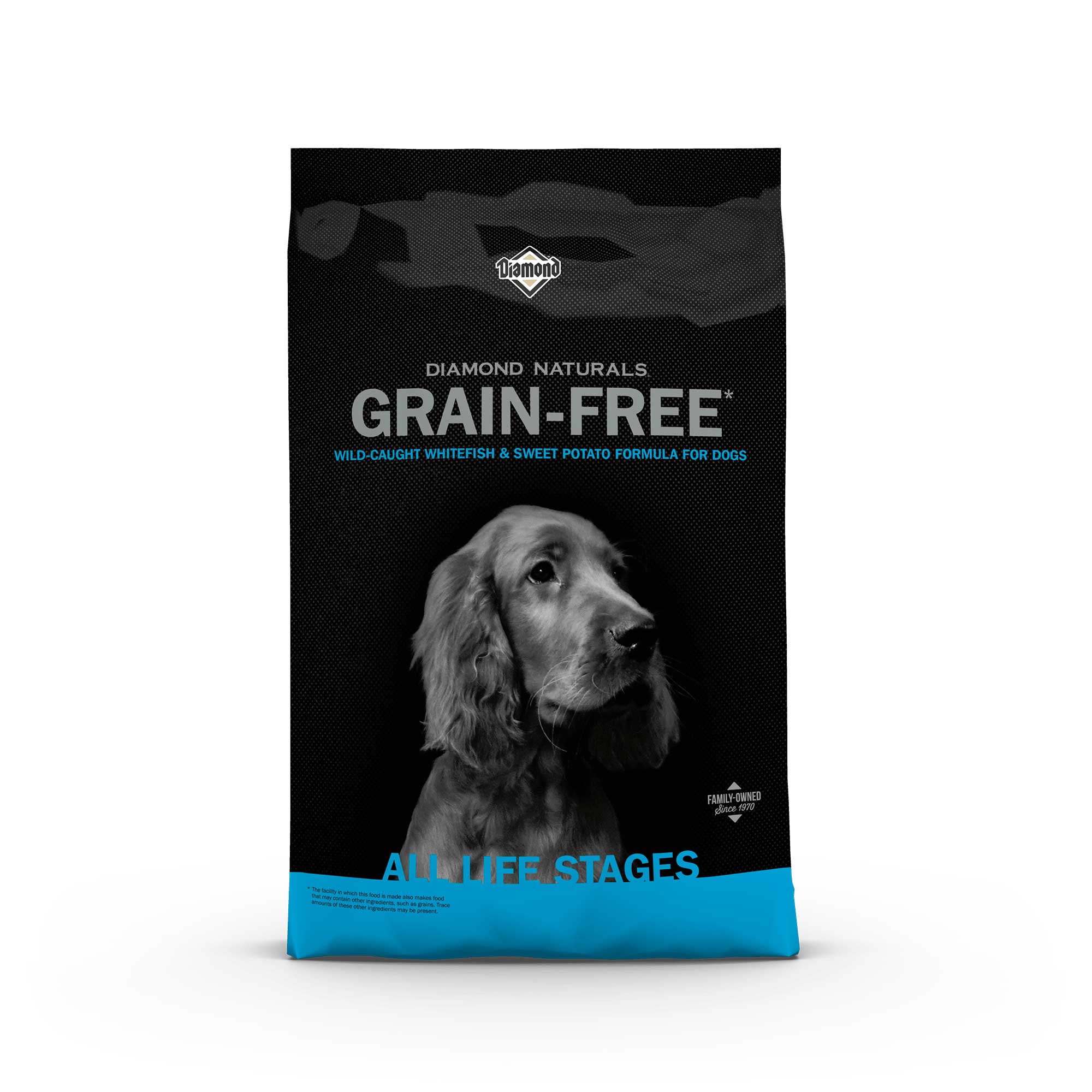 Diamond Naturals Grain-free Pescado Blanco y Papa Dulce para Perros