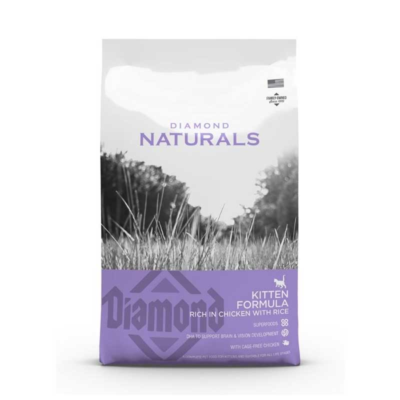 Diamond Naturals Pollo y Arroz para Gatitos - 3 Kg