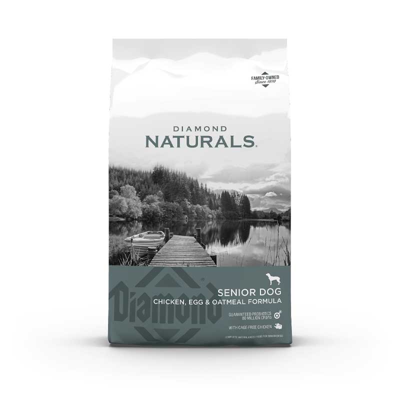 Diamond Naturals Pollo, Huevo y Avena para Perros Senior - 2 Kg