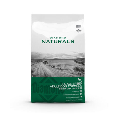 Diamond Naturals Pollo y Arroz para Perros Razas Grandes - 7,5 Kg