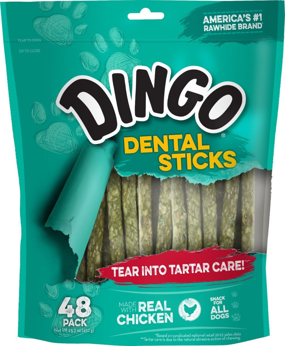 Barras Dentales Masticables DINGO