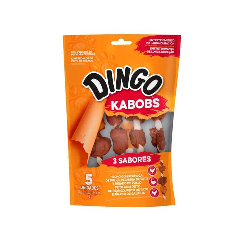 Dingo Snack Triple Flavor Kabob