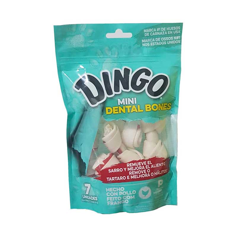 Dingo Mini Bones Dentales 7 unidades
