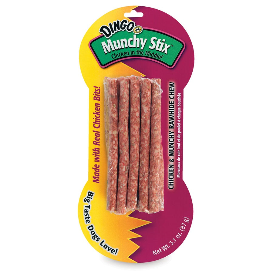 Barras de Pollo "Munchy Stix" Dingo - 10 unidades