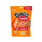 Dingo Snack Triple Flavor Twist - 10 unidades