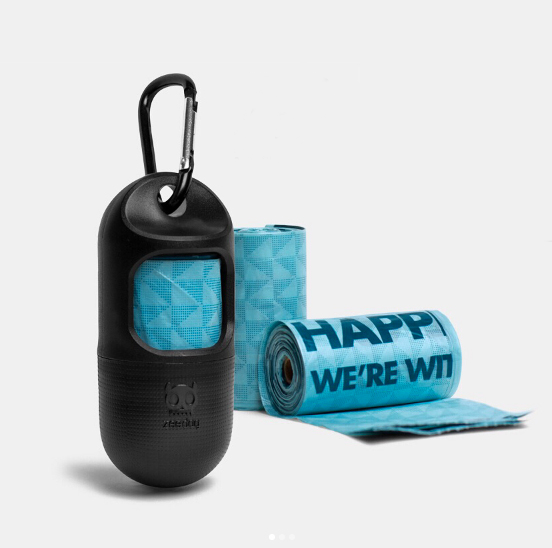 Dispensador de Bolsas "Poop Bag" Zee.Dog  - Transparente
