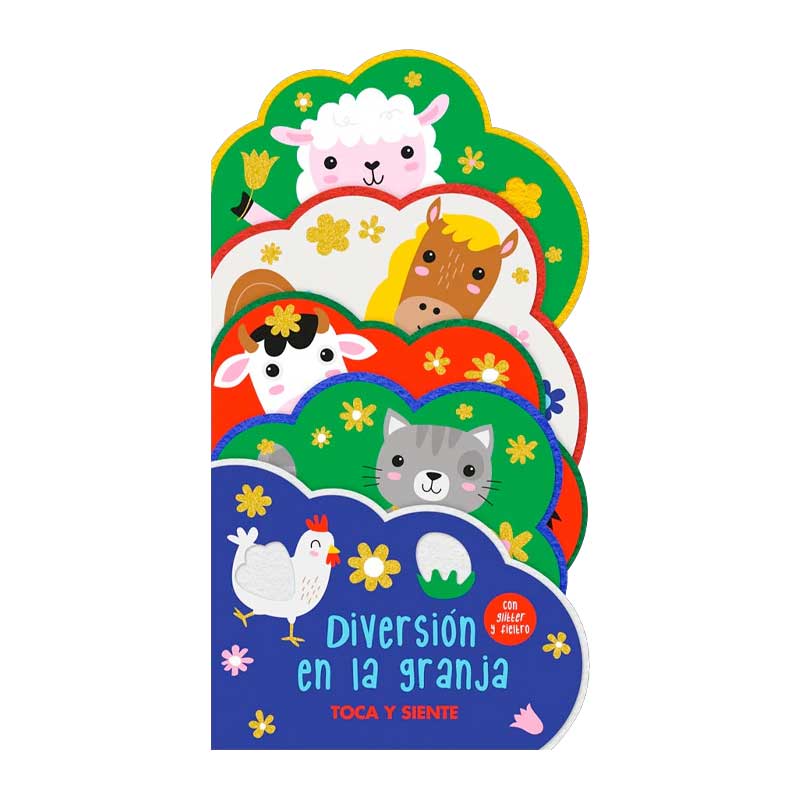 Diversión En La Granja Toca Y Siente Fieltro