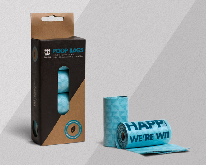 Bolsas Sanitarias Biodegradables "Poop Bags" Zee.Dog