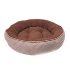 Dogit Dreamwell Cama Redonda - Beige/Café