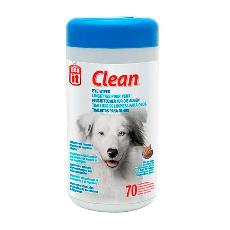 Dogit Toallitas de Limpieza Ojos