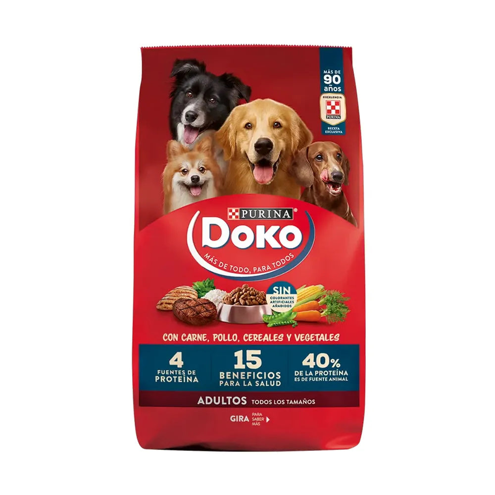 Doko Carne y Cereales para Perros Adultos