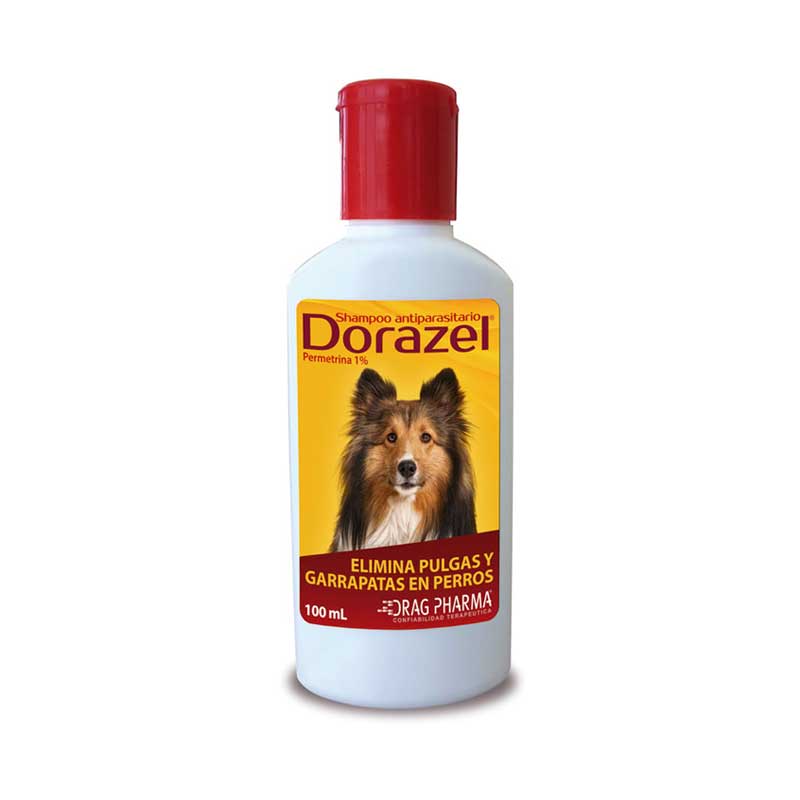 Dorazel Plus Shampoo Elimina Pulgas y Garrapatas - 100 ml
