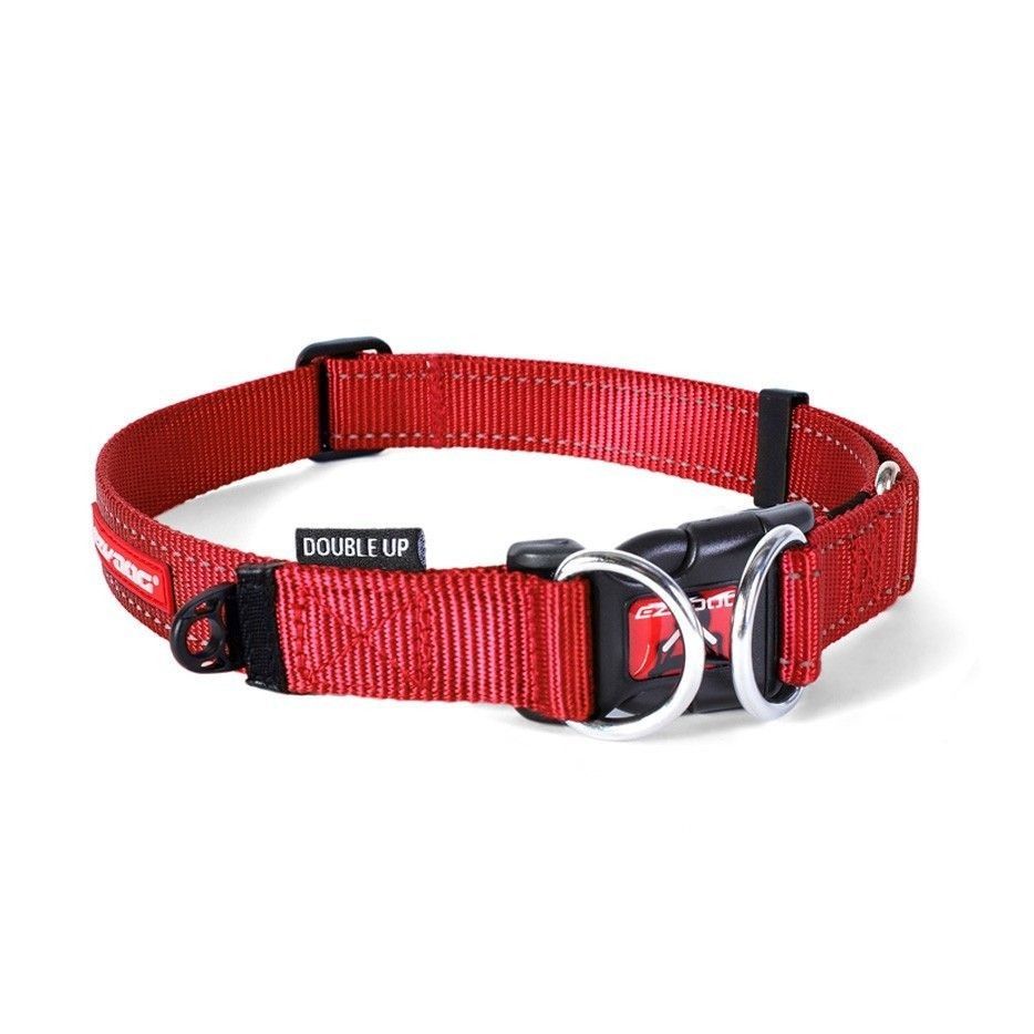 Collar Double Up Ezydog - Negro / M