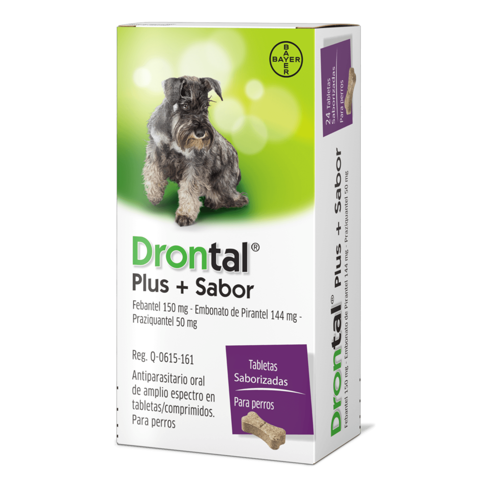 Antiparasitario Comprimido DRONTAL PLUS para Perros