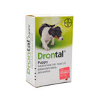 Antiparasitario DRONTAL PUPPY para Cachorros Bayer, suspensión oral de 20 ml para el control de parásitos internos.