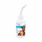 AFP Pet Salon Limpiador de Oídos, solución para perros y gatos en frasco blanco con aplicador curvo para facilitar su uso.
